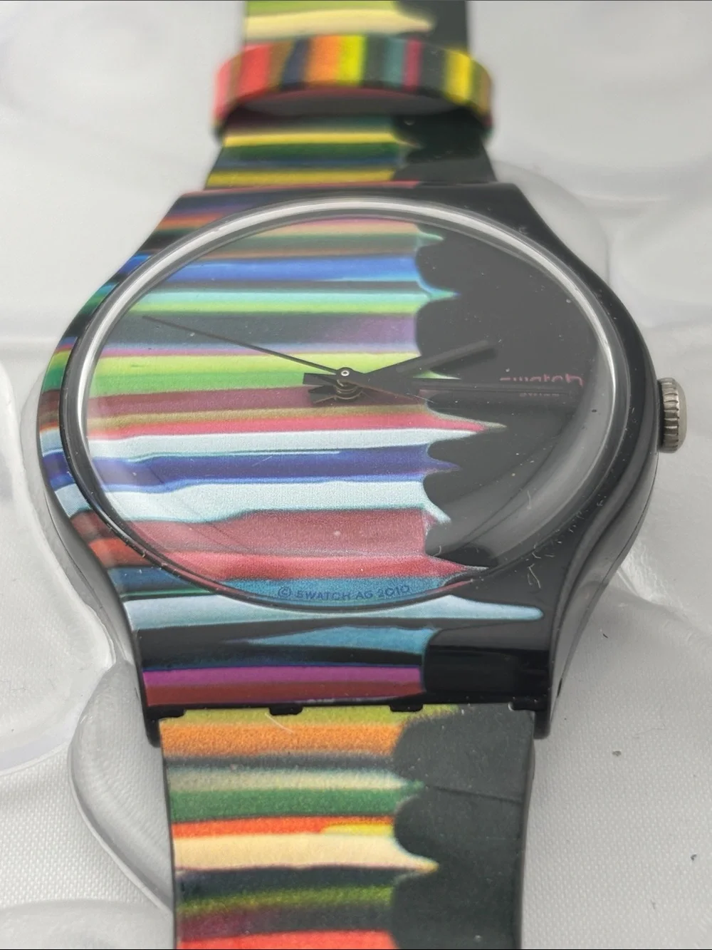 Swatch Watch - SUOZ118 - TIME IS NEVER TIME ENOUGH